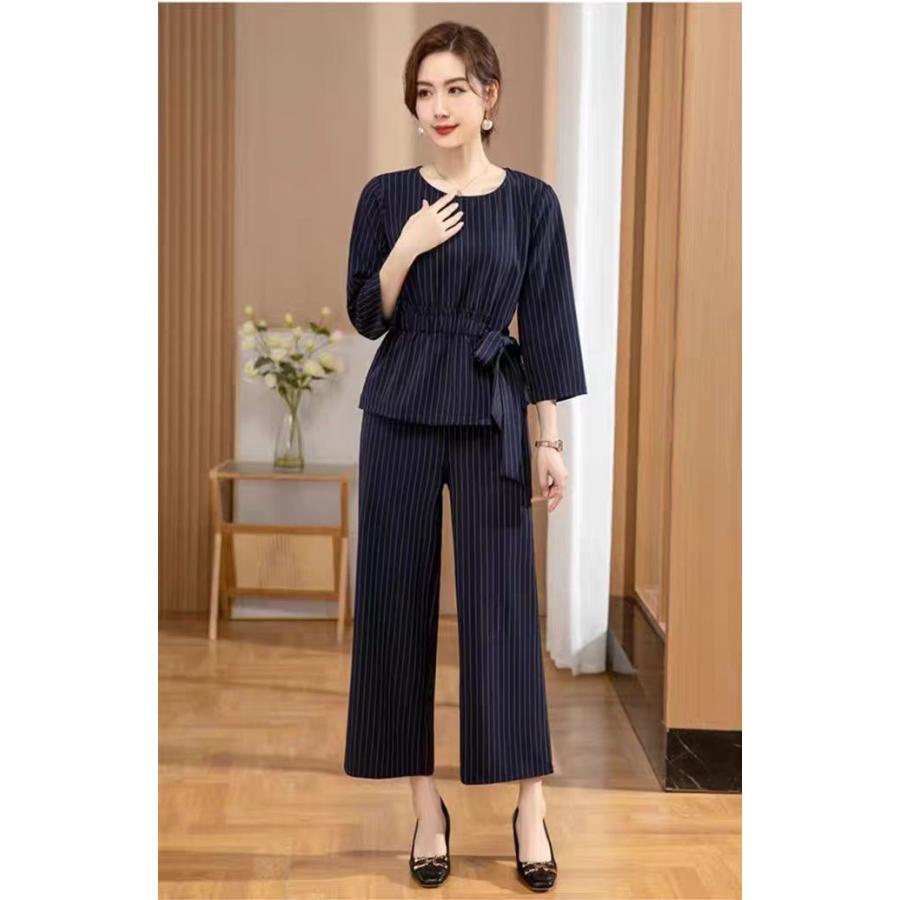 かっこいいパンツドレス 袖あり セパレート 2点セットパーティー