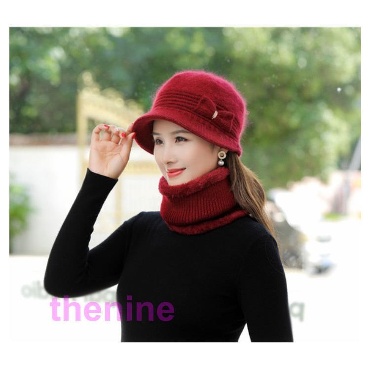 帽子ニット帽マフラーネックウォーマーセットレディース秋冬