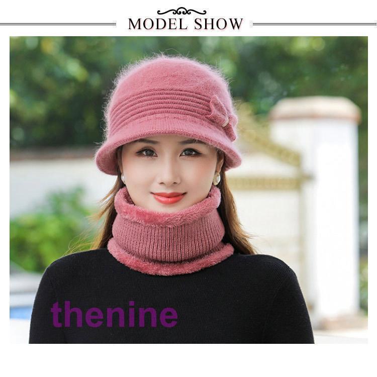 M&Kyoko 帽子マフラーセットリバーシブル M&Kyoko 帽子マフラーセットリバーシブル M&Kyoko 帽子