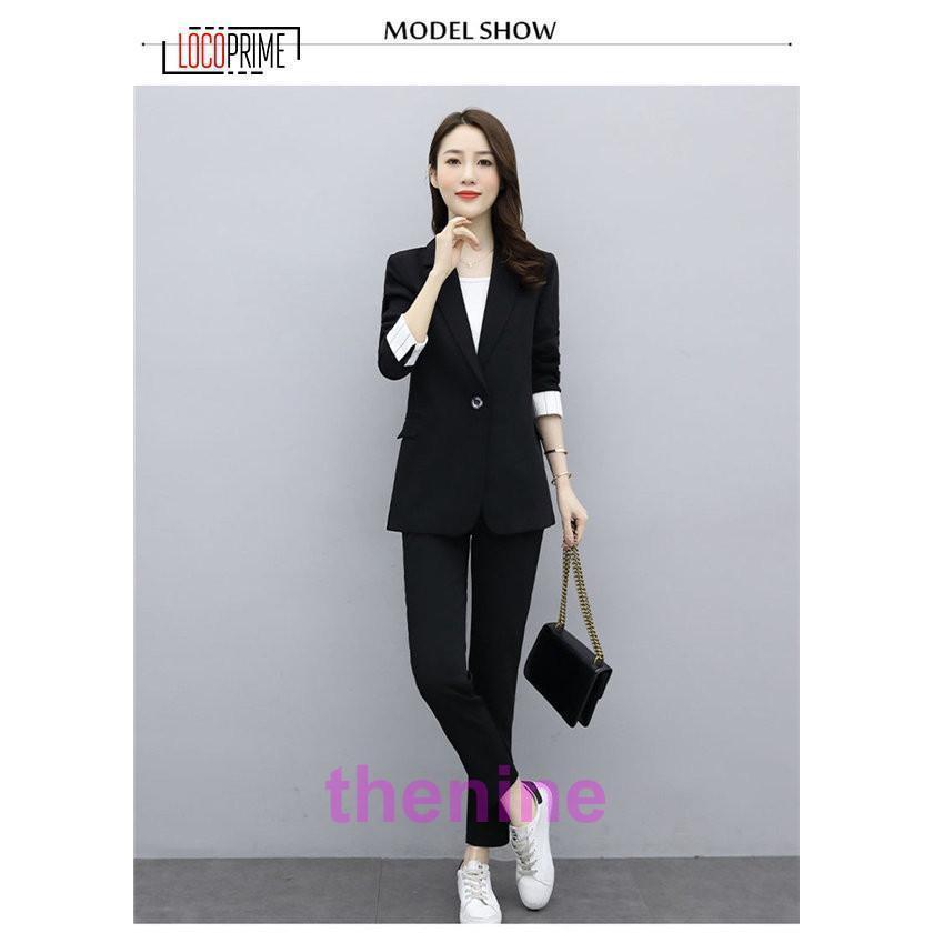 スーツ パンツスーツ レディース パンツセット 七分袖ジャケット