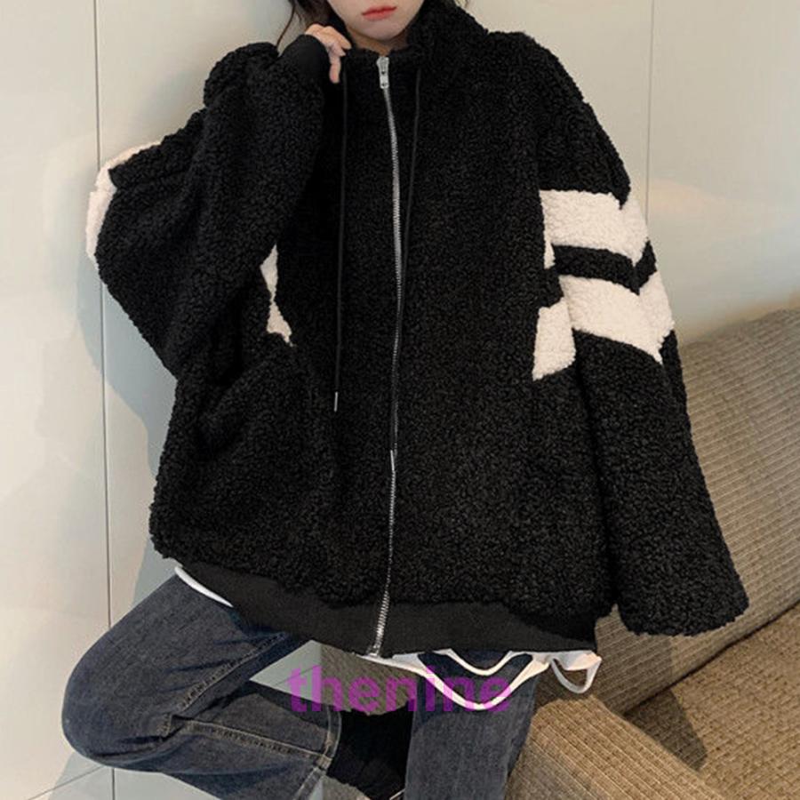 ボアブルゾン レディース ボアジャケット : Thenine - 通販 - Yahoo