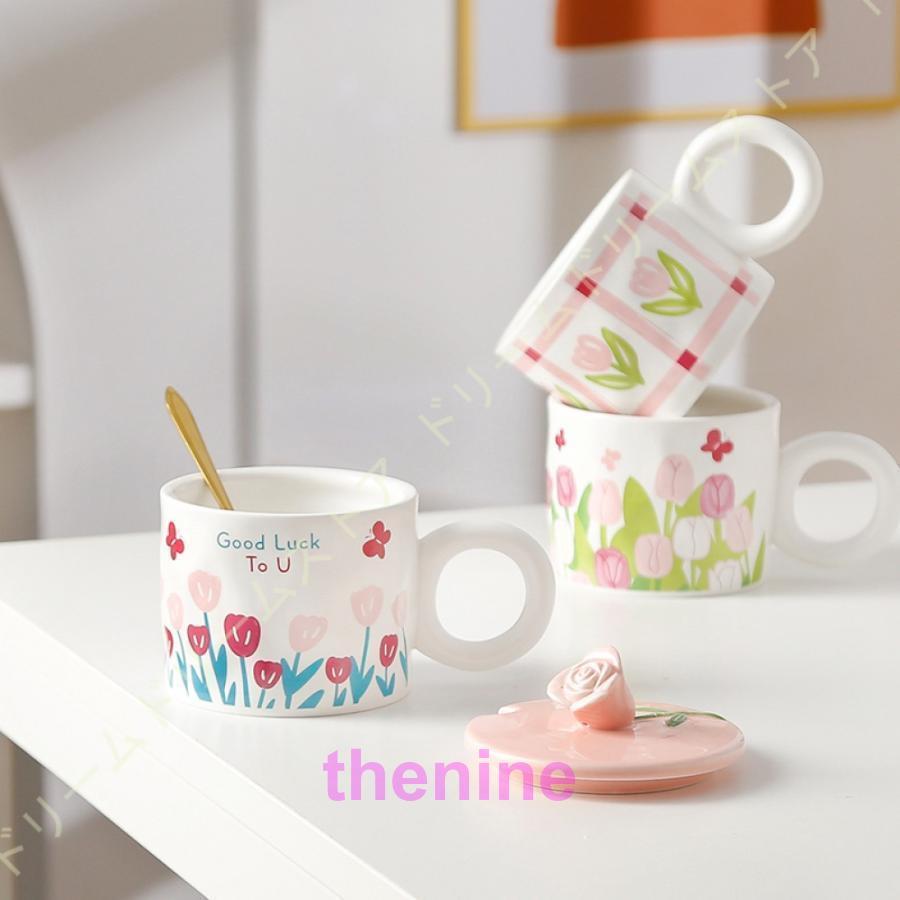 マグカップ 蓋付き 保温 ピンク おしゃれ マグ コーヒーカップ マグカップ 蓋付き 保温 ピンク おしゃれ マグ コーヒーカップ