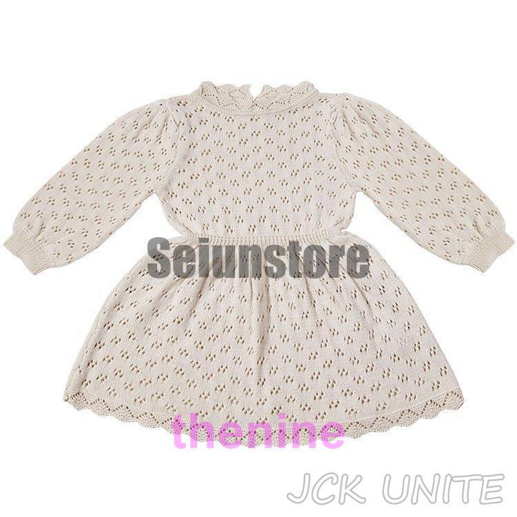 長袖ワンピース 子供服 ワンピース キッズ 女の子 春秋 秋 冬 ジュニア 長袖 女の子 ガールズ 子ども服 かわいい ファッション 80cm-140cmの画像