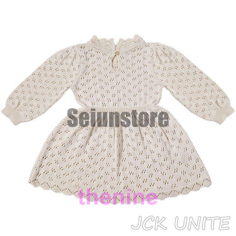 長袖ワンピース 子供服 ワンピース キッズ 女の子 春秋 秋 冬 ジュニア 長袖 女の子 ガールズ 子ども服 かわいい ファッション 80cm-140cmの画像