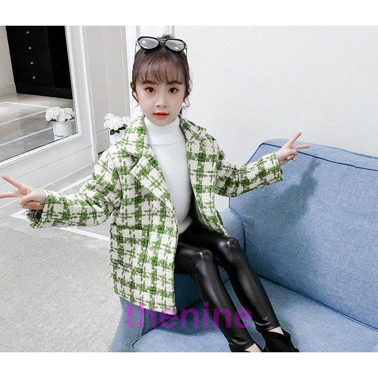 子供服 女の子 子供コート キッズ 秋冬 ラシャコート 厚手 アウター 折襟 トレンチコート スプリングコート 春コート ロングコート 暖かい 防寒 おしやれ 可愛いの画像
