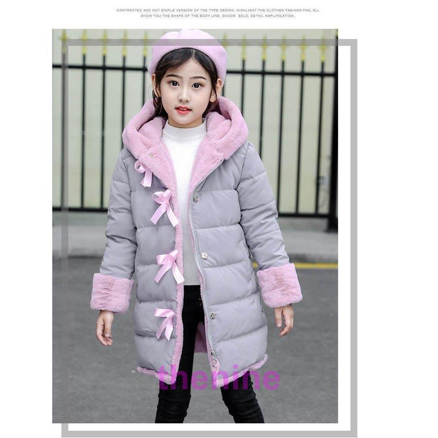 子供服コート 女の子 中綿ジャケット キルティング 韓国子供 裏ボア