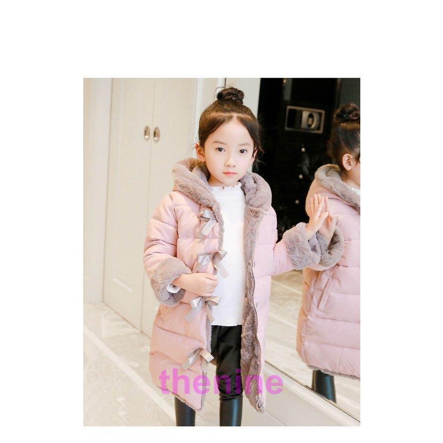 子供服コート 女の子 中綿ジャケット キルティング 韓国子供 裏ボア