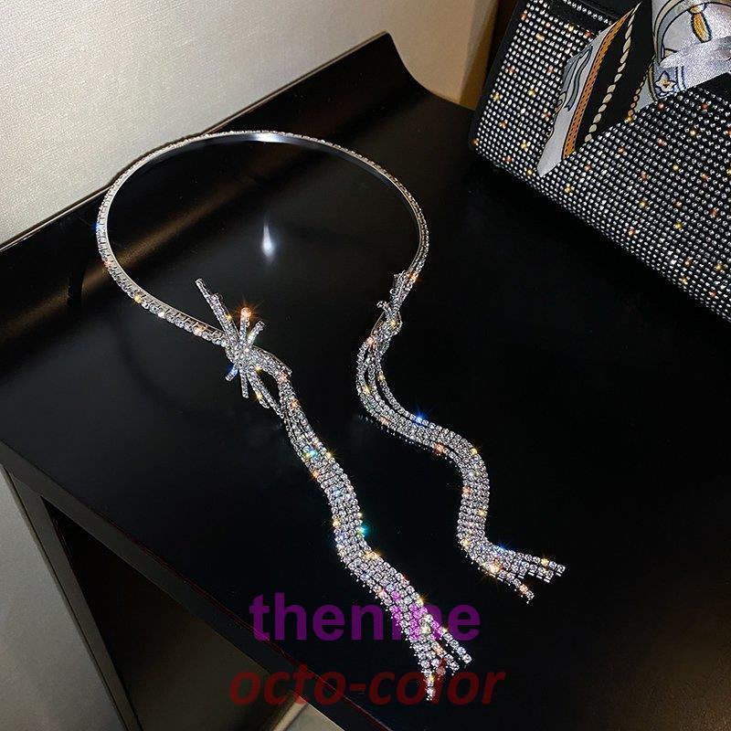 カチューシャ ヘアアクセサリー 華やか キラキラ パーティー お呼ばれ 高見え華やか キラキラ パーティー お呼ばれ 高見え シルバーお出かけ シンプル/[acr42]の画像