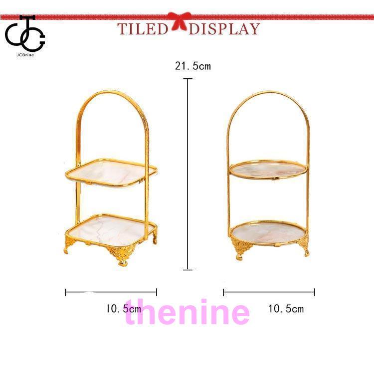 ケーキスタンド 2段 3段 アフタヌーンティースタンド お皿 おしゃれ かわいい ティースタンド お菓子入れ フルーツ パーティ用 結婚式 誕生 ゴ｜asae0216｜09