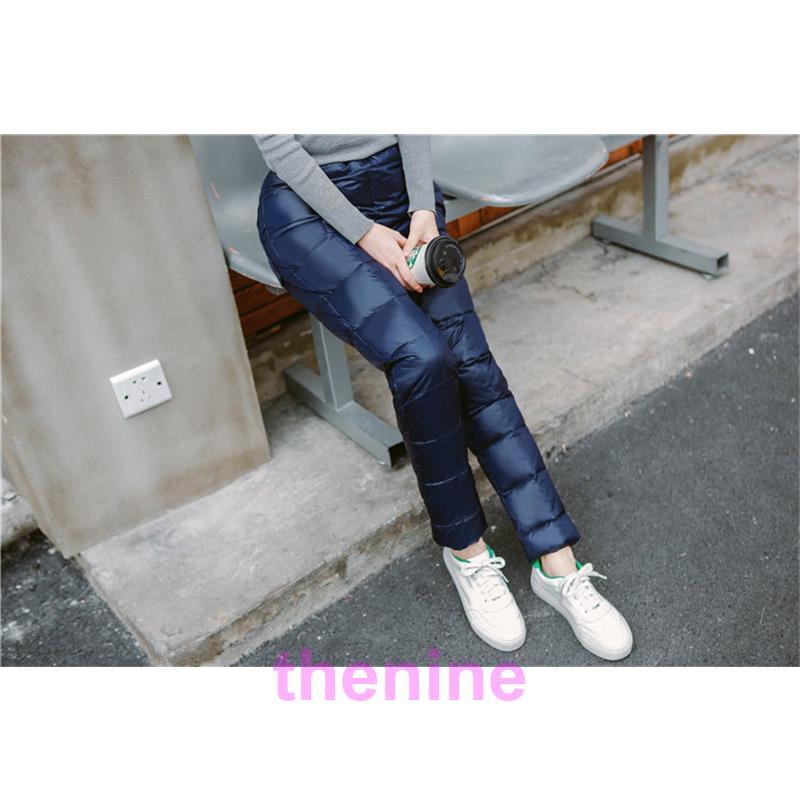 ダウンパンツ 暖パン レディース 防寒パンツ ジョガーパンツ 暖かい