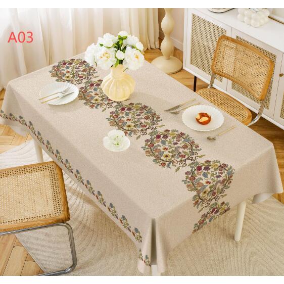 テーブルクロス　装飾　白　テーブルカバー　花柄　レトロ カバー　机　生活　雑貨 楽天市場】送料無料 テーブルクロス 花柄 レトロ 高級感 長方形