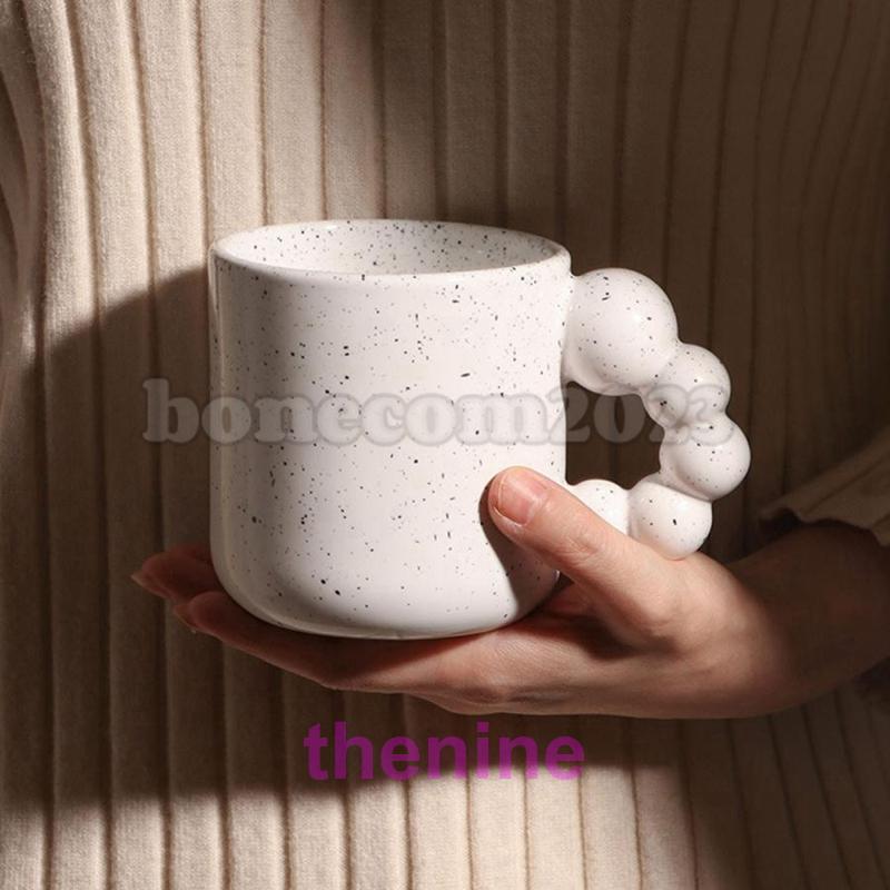 2点セット マグカップ × ソーサー 韓国雑貨 325ml ラウンド