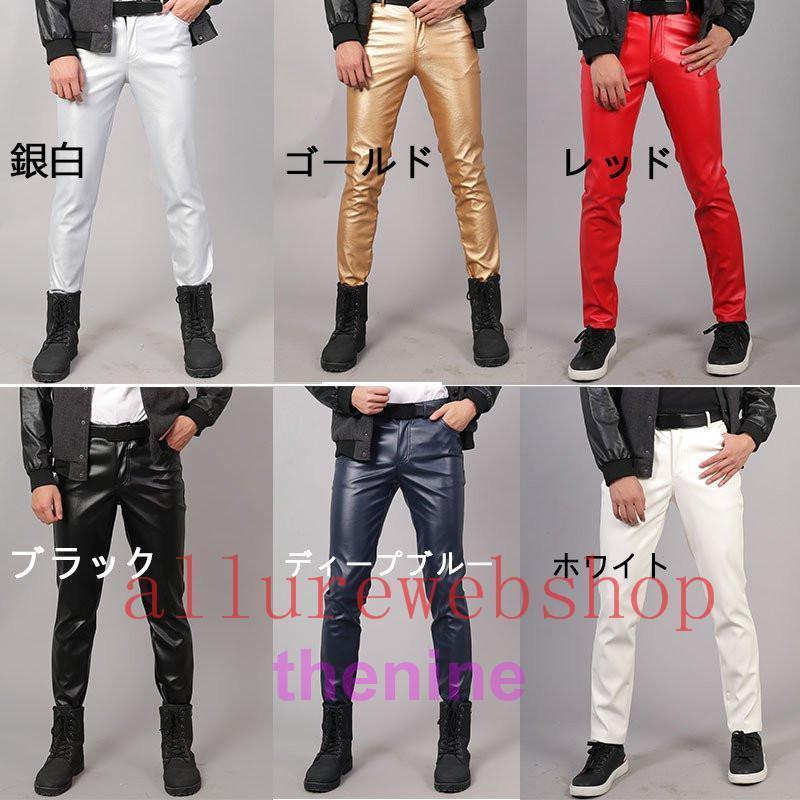 旬のレザー A.P.C. LEATHER PANTS ホワイト フランス製 32 Men's White Lambskin Leather Pants | Ron Tomson