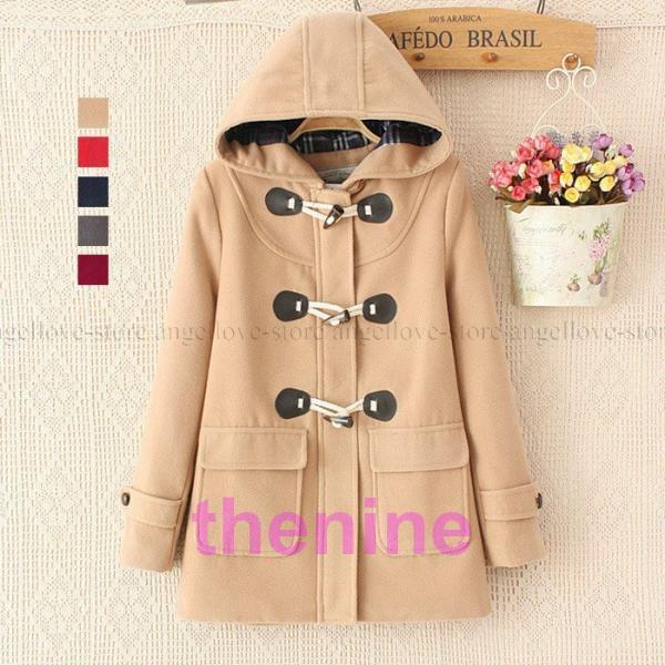 ダッフルコート レディース ロングコート 大きいサイズ 秋冬