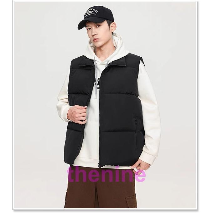 CPGゴルフ フード付きブラックダウンベスト ダウンワンピース　Sサイズ ダウンベスト メンズ ブランド ゴルフ ビジネス フード 白 黒 春 秋 冬