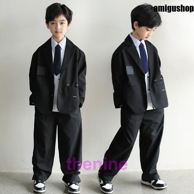 卒業式 入学式 スーツ 男の子 ジュニア 大きいサイズ ゆったり 150 160