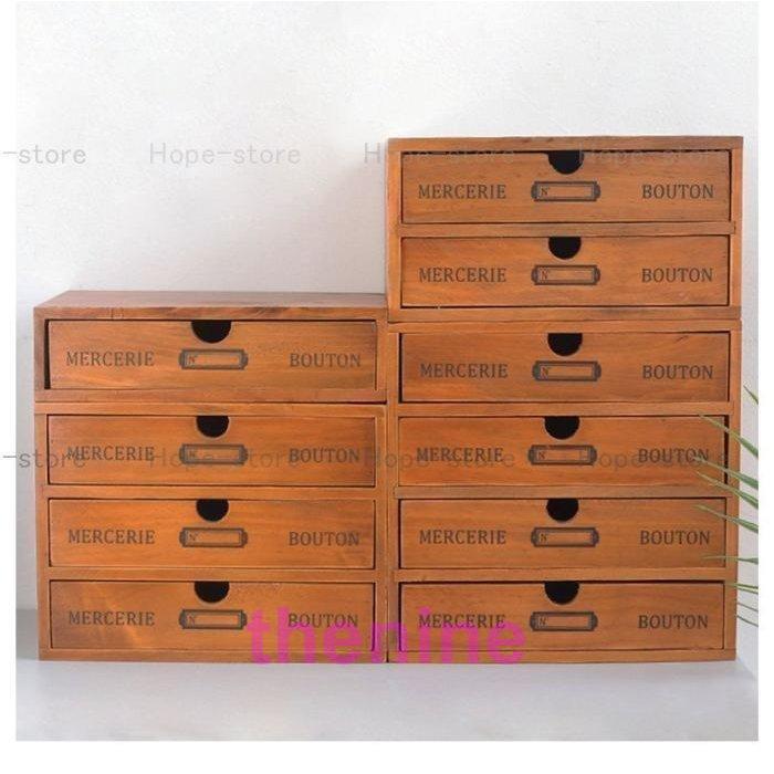 木製 チェスト 引き出し ナチュラル 小引き出し 収納箱 整理箱 卓上書類チェスト 卓上収納 引き出し 木製 天然木 一段 二段 三段 四段