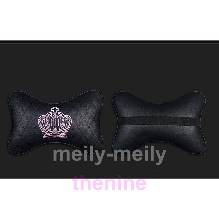 DAD ギャルソン専用自動車ヘッドレスト腰枕(ヘッドレスト2個＋腰当2個