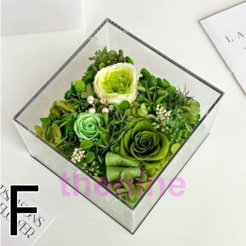 永生花 ソープフラワー ホワイトデー お返し 造花 ボックスフラワー クマ型 プレゼント ギフト薔薇  ボックス 母の日 結婚祝い 枯れない花_6