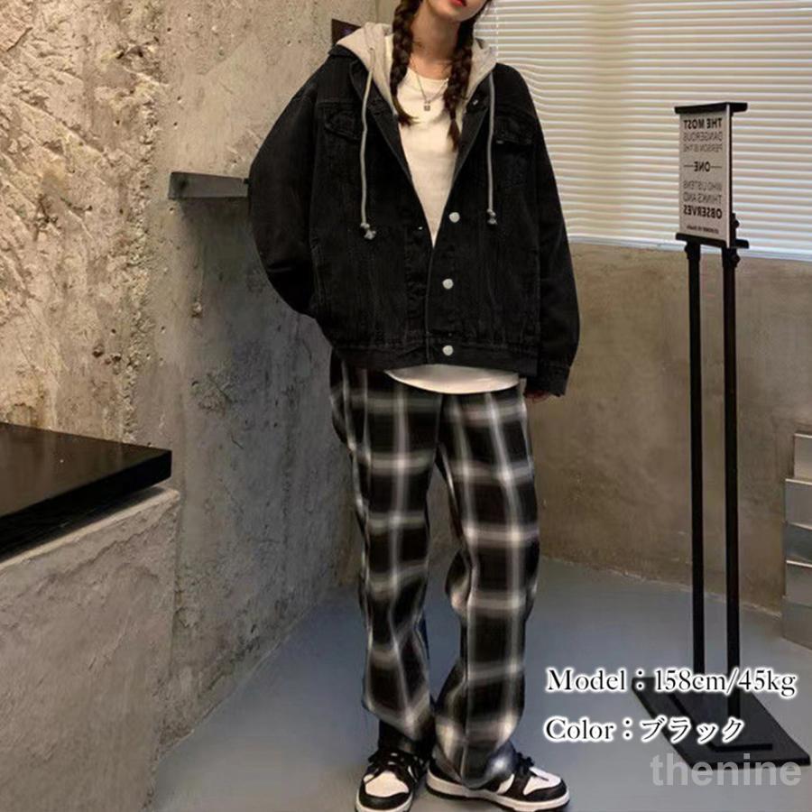 韓国デニムジャケット フード付き 大きい : Thenine - 通販 - Yahoo