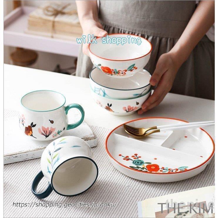 ヘレンドクッキーディッシュ　手描き花柄皿 2枚セット ヘレンドクッキーディッシュ 手描き花柄皿 2枚セット