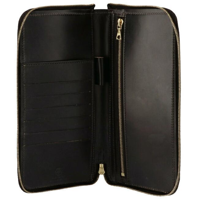 GLENROYAL グレンロイヤル 財布 メンズ TRAVEL WALLET WITH PEN HOLDER  