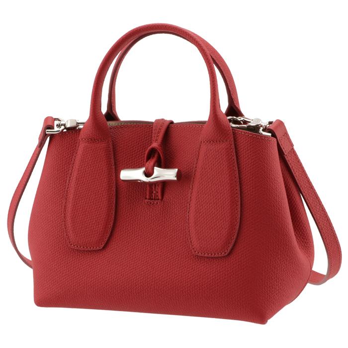 人気アイテム ロンシャン ロゾ トップハンドルバッグS 黒 10095HPN001