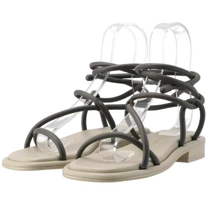 UNITED NUDE フラットサンダル TARA KA LO ストラップ 3.5cmヒール  