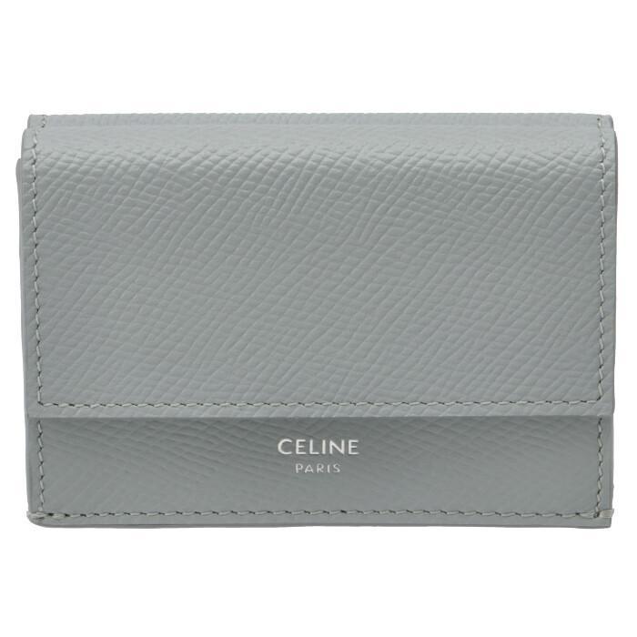 セリーヌ CELINE 財布 三つ折り ミニ財布 フォールデッド ウォレット 三つ折り財布 10E60 3BEL 07ME｜asafezone｜02