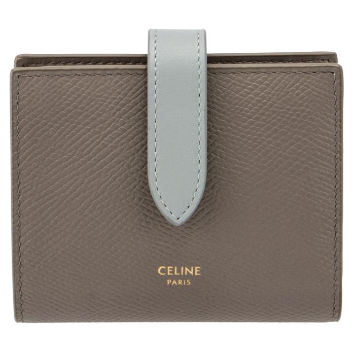セリーヌ CELINE 財布 二つ折り スモール ストラップ ウォレット バイ