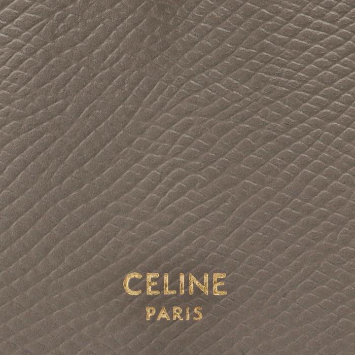 セリーヌ CELINE 財布 二つ折り スモール ストラップ ウォレット バイ