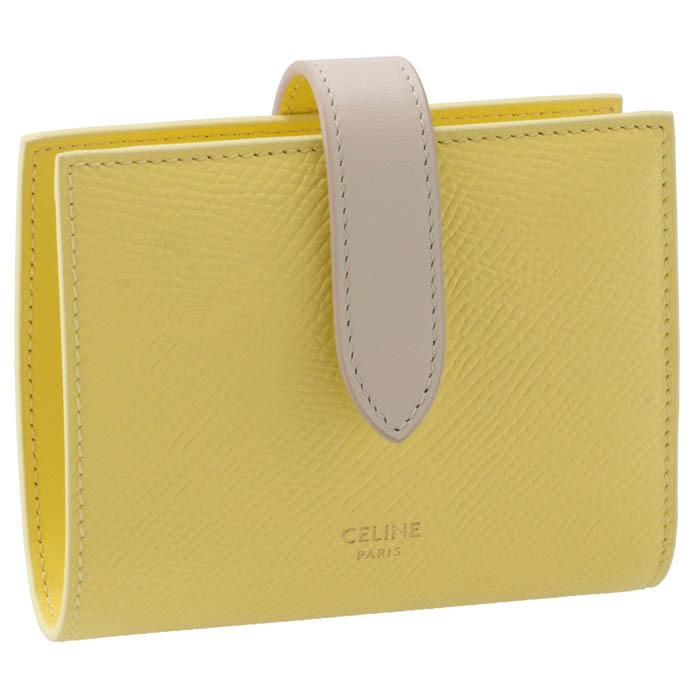 セリーヌ CELINE 財布 二つ折り スモール ストラップ ウォレット バイカラー 二つ折り財布 10H26 3BRU 11AD  :10H263BRU11AD:アメイジング サーカス - 通販 - Yahoo!ショッピング