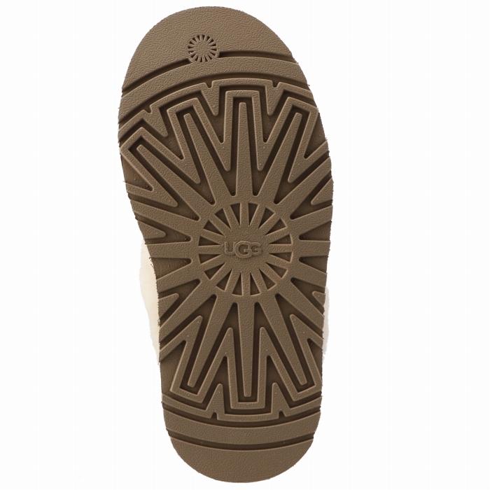 UGG スリッポン FUNKETTE 厚底 スリッパ 5cmヒール シープファー  