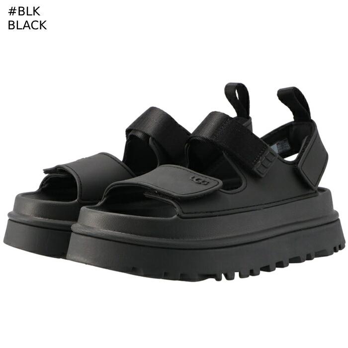 UGG スポーツサンダル 厚底 ブラック UGG（アグ） 【並行輸入品】 サンダル ゴールデングロウ GoldenGlow