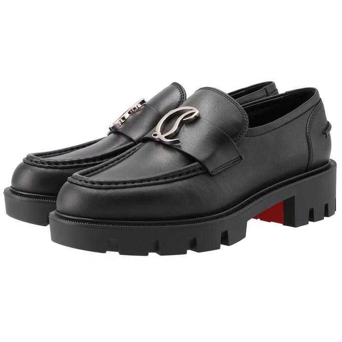 CHRISTIAN LOUBOUTIN ローファー CL MOC LUG レディース レッドソール 