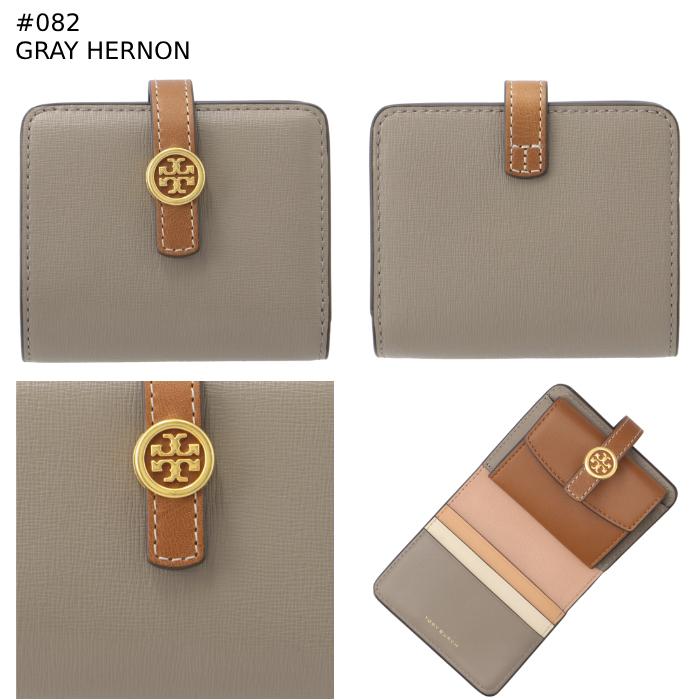 TORY BURCH 【並行輸入品】 財布 二つ折り バイカラー ROBINSON