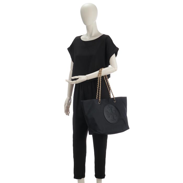 トリーバーチ TORY BURCH トートバッグ 舟形 ELLA TOTE チェーン  