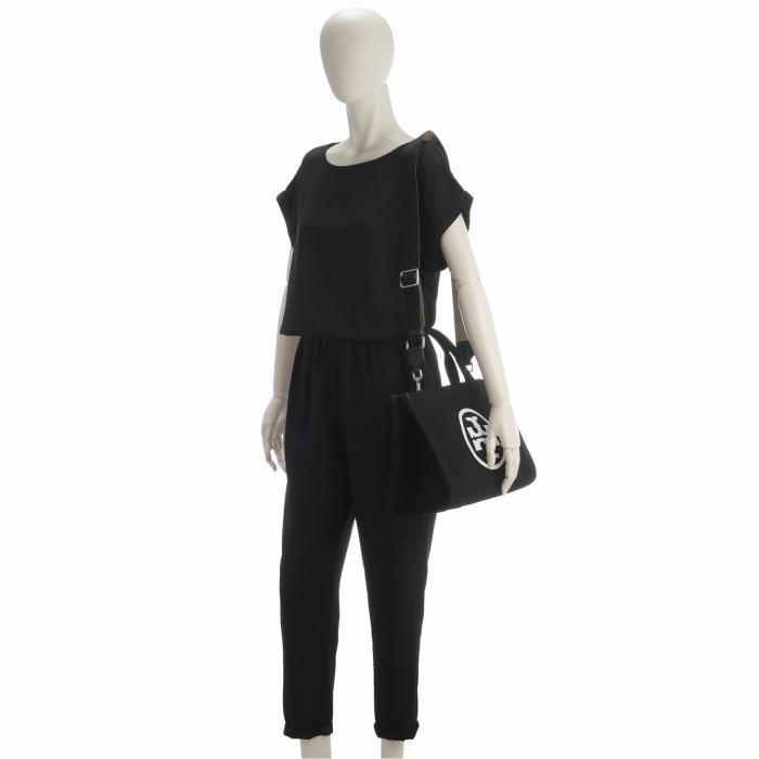 TORY BURCH 【並行輸入品】 トートバッグ スモール ELLA TOTE コットン 