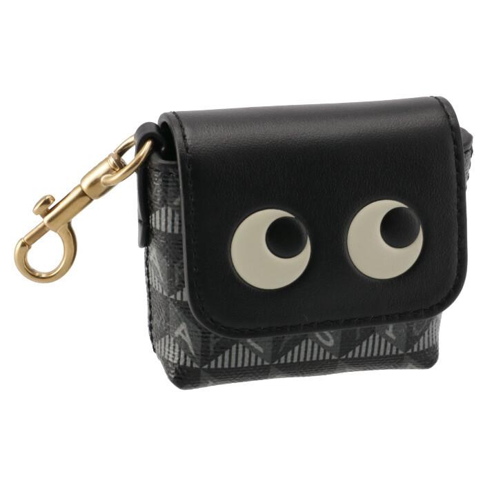 アニヤ ハインドマーチ ANYA HINDMARCH イアフォンポーチ EYES I AM A PLASTIC AirPodsケース AIR PODS CASE 161343 