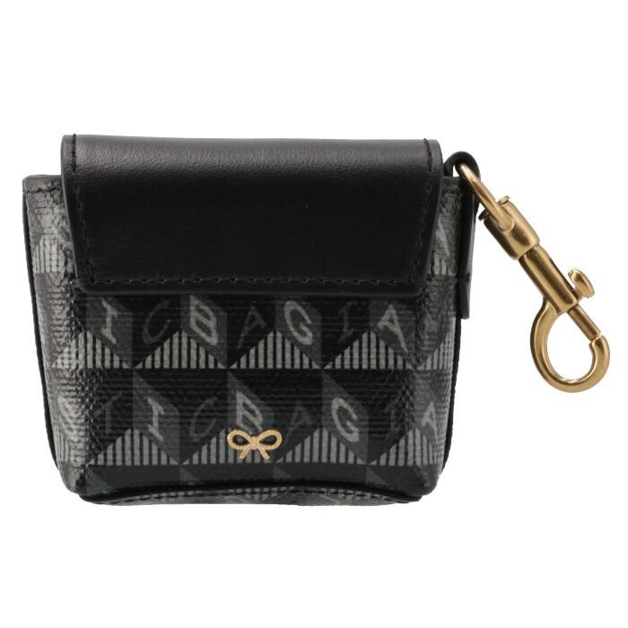 アニヤ ハインドマーチ ANYA HINDMARCH イアフォンポーチ EYES I AM A PLASTIC AirPodsケース AIR PODS CASE 161343 
