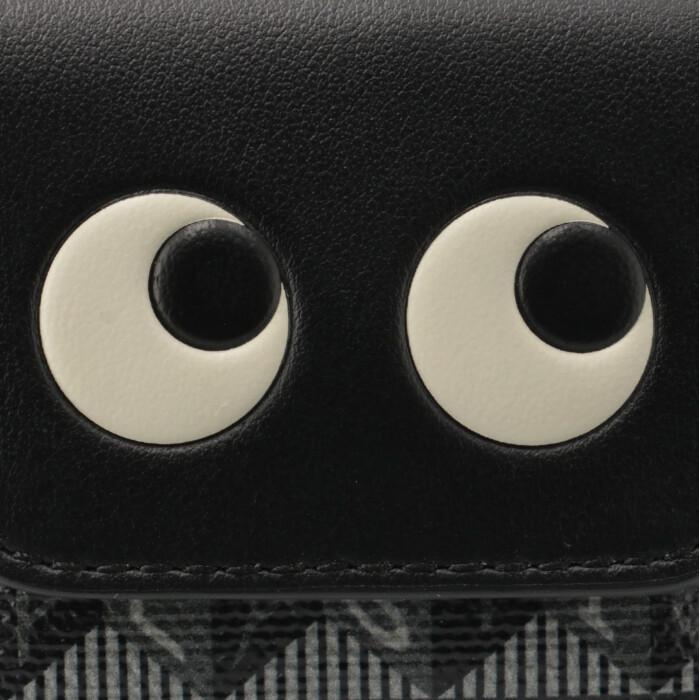 アニヤ ハインドマーチ ANYA HINDMARCH イアフォンポーチ EYES I AM A PLASTIC AirPodsケース AIR PODS CASE 161343 