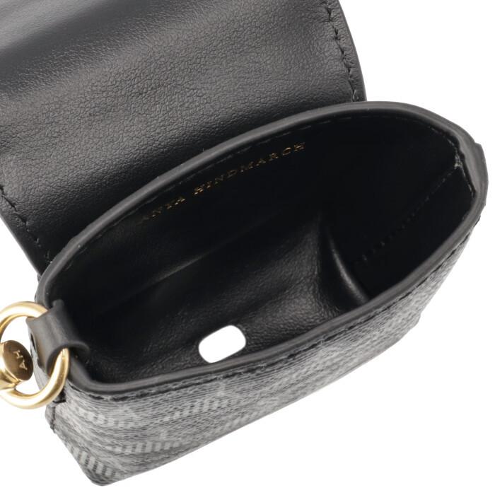 アニヤ ハインドマーチ ANYA HINDMARCH イアフォンポーチ EYES I AM A PLASTIC AirPodsケース AIR PODS CASE 161343 