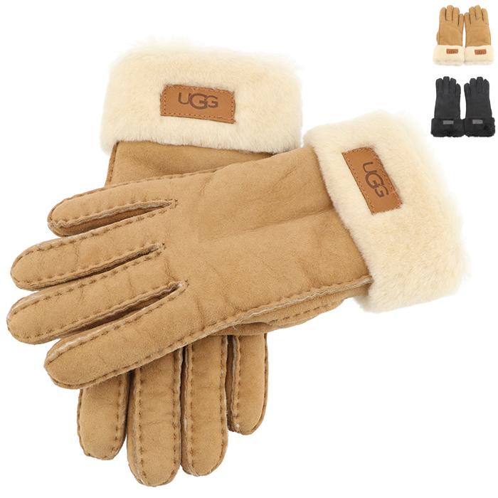 UGG（アグ） 【並行輸入品】 手袋 W TURN CUFF GLOVE スエード シープ