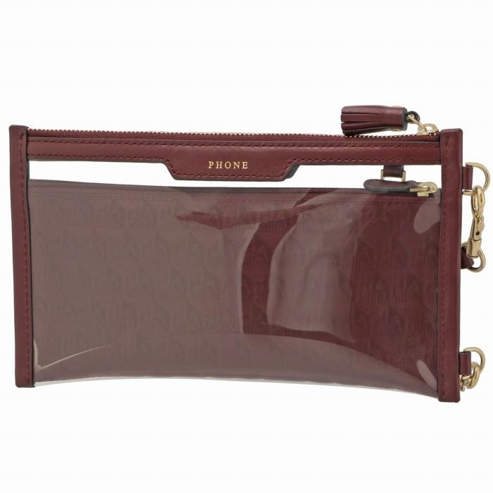 アニヤ ハインドマーチ ANYA HINDMARCH ショルダーバッグ AH ロゴ エブリシング ポーチ スマホショルダー マルチケース 187862 ANYA HINDMARCH（アニヤ・ハインドマーチ） 【並行輸入品】 ショルダー