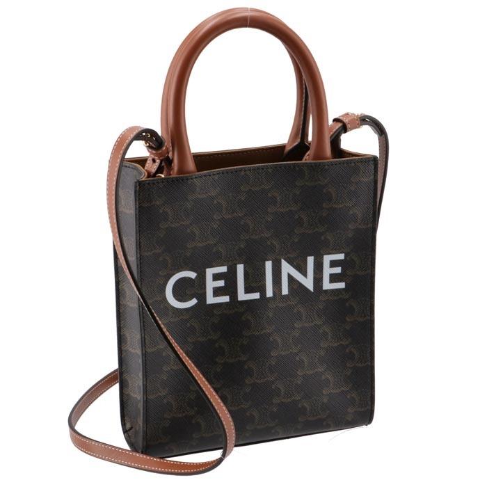 セリーヌ CELINE ショルダーバッグ ミニ バーティカル カバ トリオンフ キャンバス 2WAYハンドバッグ 19437 2BZK 04LU  :194372BZK04LU:アメイジング サーカス - 通販 - Yahoo!ショッピング