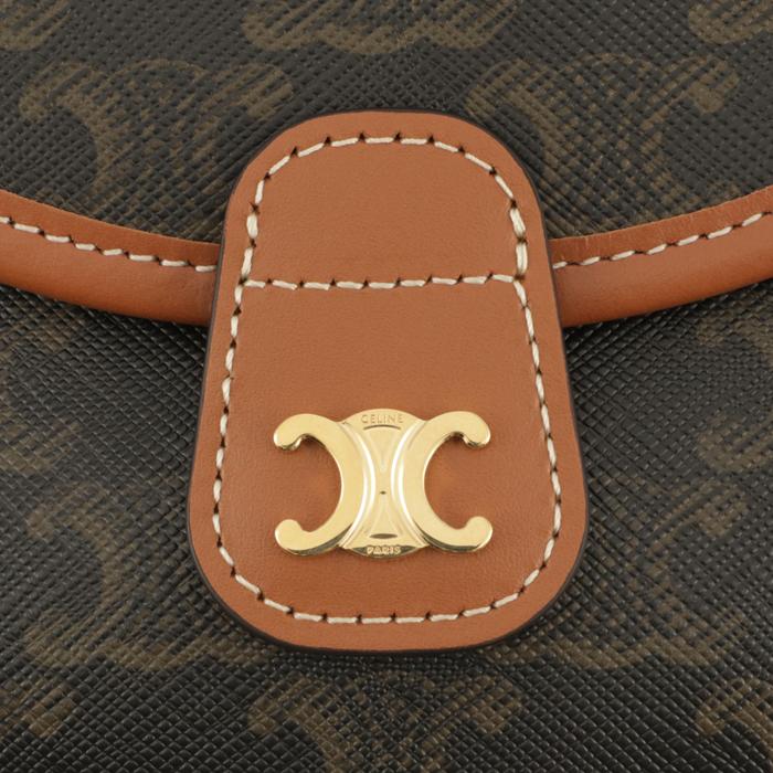 (専用出品)CELINE ミニブザス トリオンフキャンバス CELINE（セリーヌ） 【並行輸入品】 ショルダーバッグ ミニ ブザス