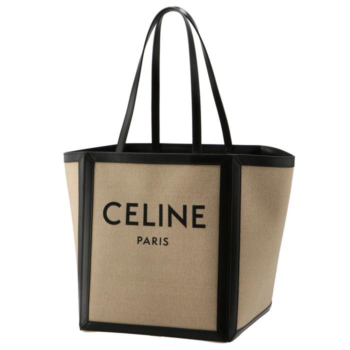 セリーヌ CELINE トートバッグ ラージ スクエア カバ CABAS キャンバス