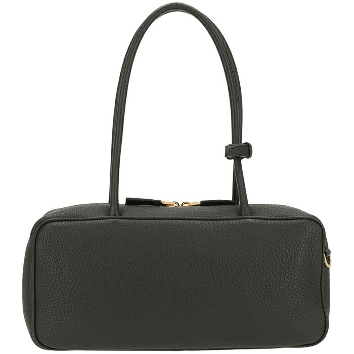 美品 シルクPRADA 黒 リングハンドル パーティーバッグ PRADA（プラダ） ボーリングバッグ ハンドバッグ ブラック×ホワイト