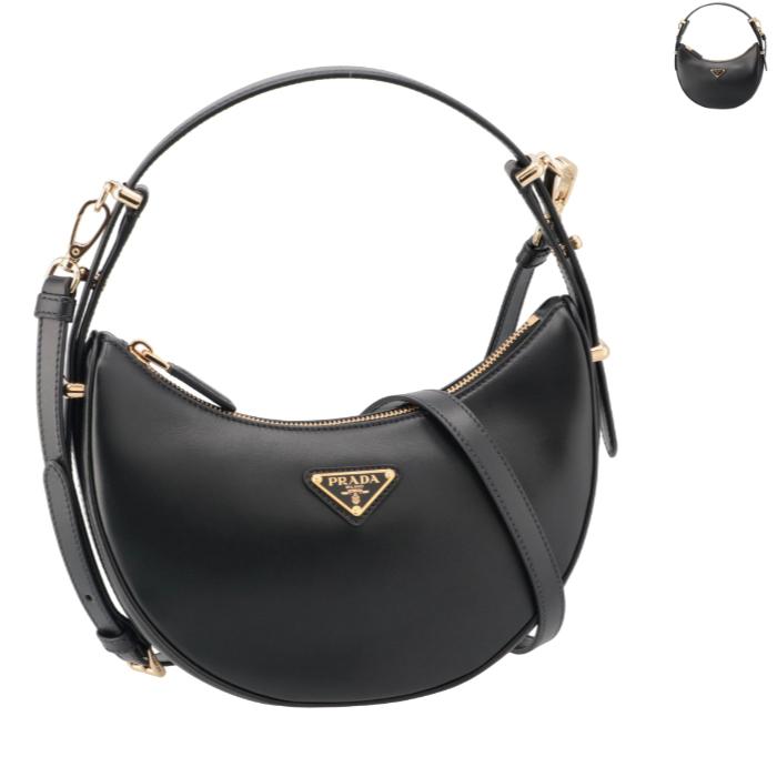 PRADA プラダ ショルダーバッグ 三角ロゴ アーケ ホーボーバッグ PRADA プラダ ショルダーバッグ 三角ロゴ アーケ ホーボーバッグ