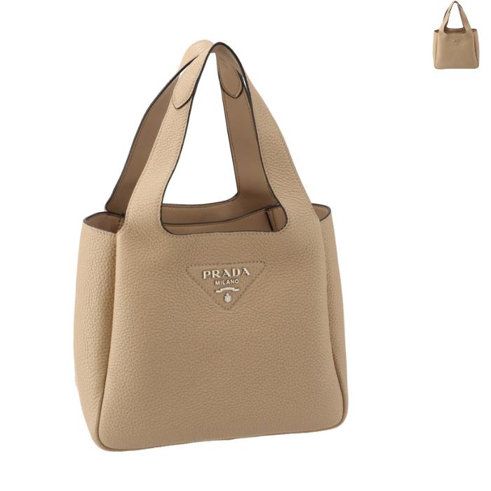 PRADA プラダ トートバッグ ミディアム トライアングルロゴ PRADA プラダ トートバッグ ミディアム トライアングルロゴ